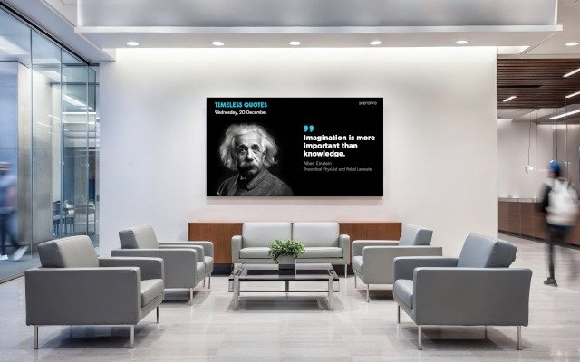 The wait is over: unlimited fresh content for engaging digital signage The wait is over: unlimited fresh content for engaging digital signage