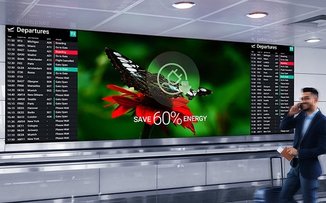 Energy efficient signage: an easy win toward sustainable aviation Energy efficient signage: an easy win toward sustainable aviation