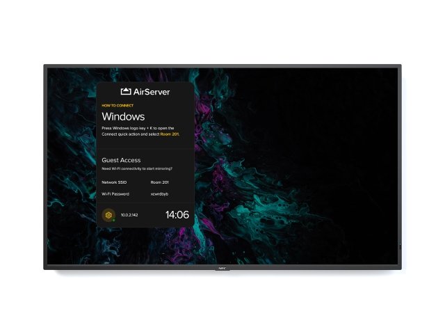 NEC MultiSync® ME501 AirServer