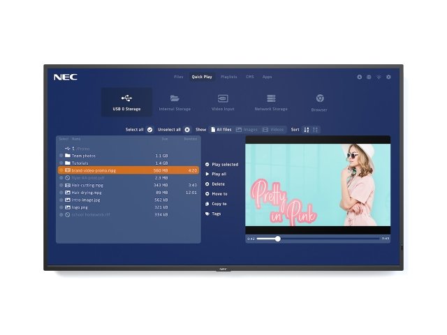 NEC MultiSync® M431-MPi4
