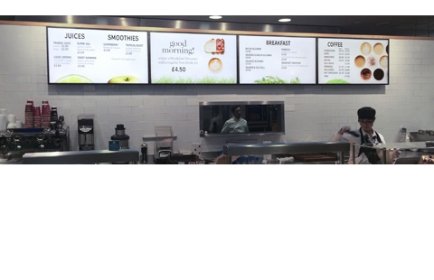 4 x NEC 55” MultiSync® V Series